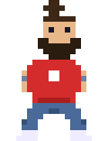 OBD pixel character